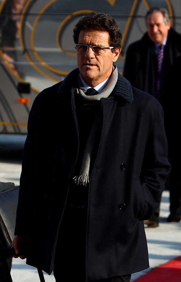 Fabio Capello at the Euro 2012 draw in Poland